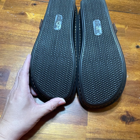 Alegria brown/ chocolate new condition never worn leather upper/lining size 39 - Picture 5 of 6